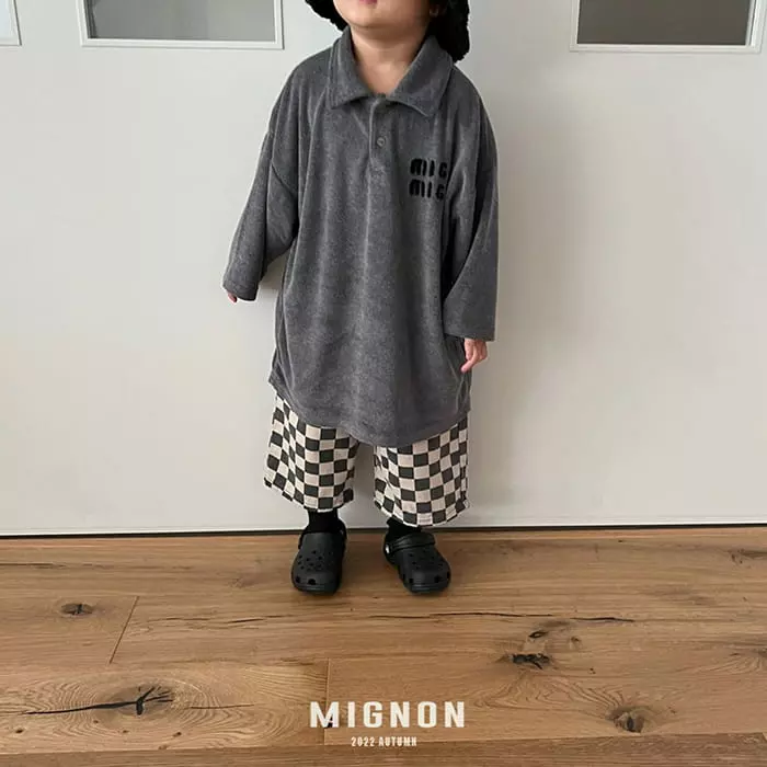 Mignon - Korean Children Fashion - #discoveringself - Terry Tee