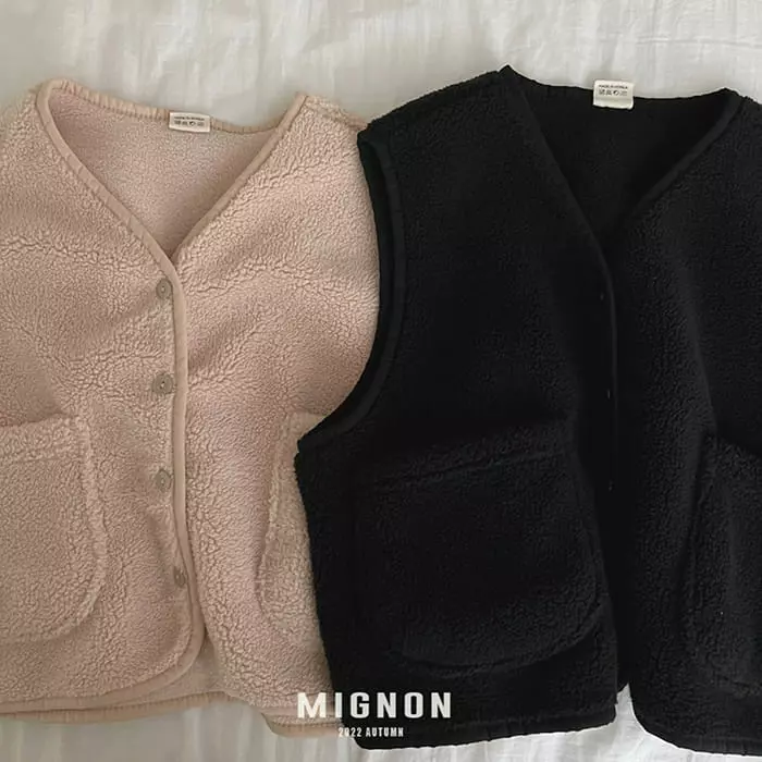 Mignon - Korean Children Fashion - #fashionkids - Bear Vest