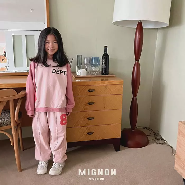 Mignon - Korean Children Fashion - #kidsshorts - Number Sweatshirt - 12