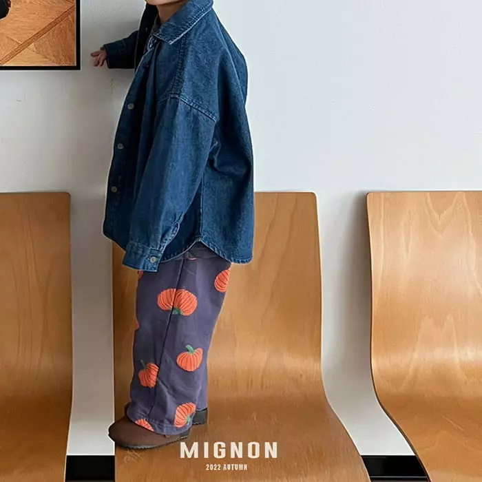 Mignon - Korean Children Fashion - #kidsshorts - Pumpkin Pants - 8