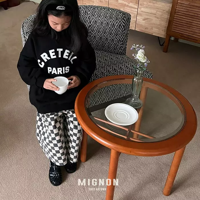 Mignon - Korean Children Fashion - #kidsshorts - Abang Sweatshirt - 5