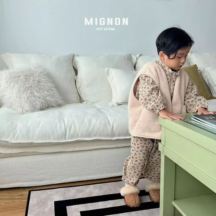 Mignon - Korean Children Fashion - #kidsshorts - Bear Vest - 2