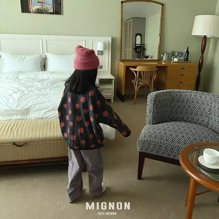 Mignon - Korean Children Fashion - #kidsstore - Apple Piping Tee - 7