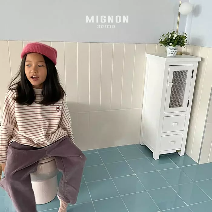 Mignon - Korean Children Fashion - #kidsstore - Berry Pants - 5