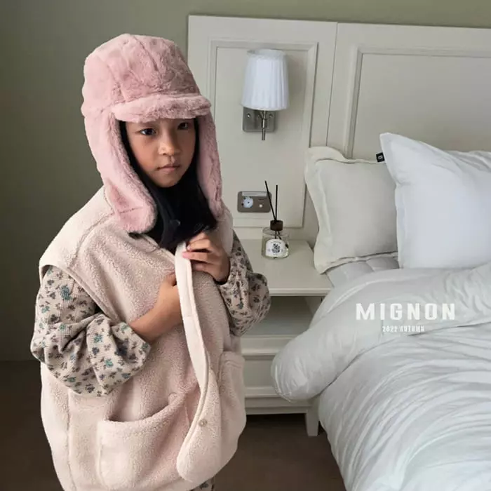 Mignon - Korean Children Fashion - #kidsstore - Bear Vest - 3