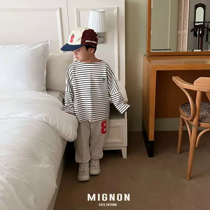 Mignon - Korean Children Fashion - #kidzfashiontrend - Play Embrodiery Tee - 9