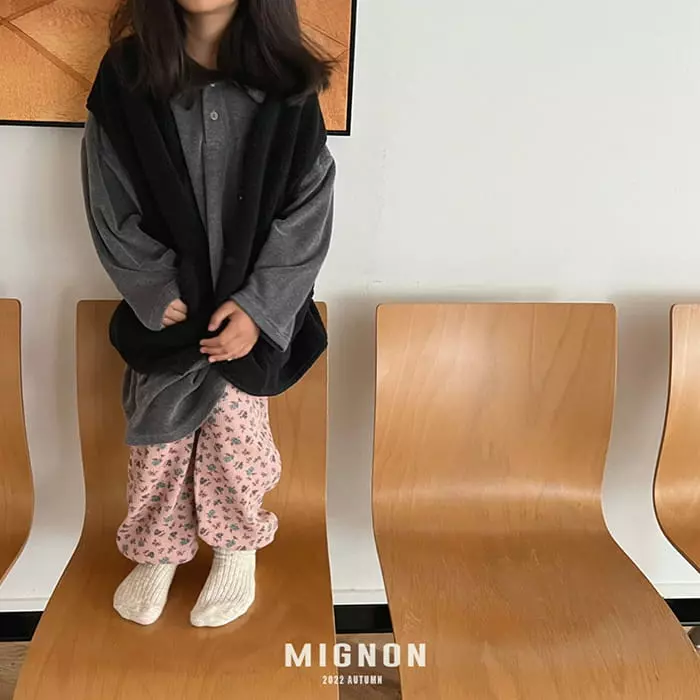 Mignon - Korean Children Fashion - #kidzfashiontrend - Terry Tee - 5