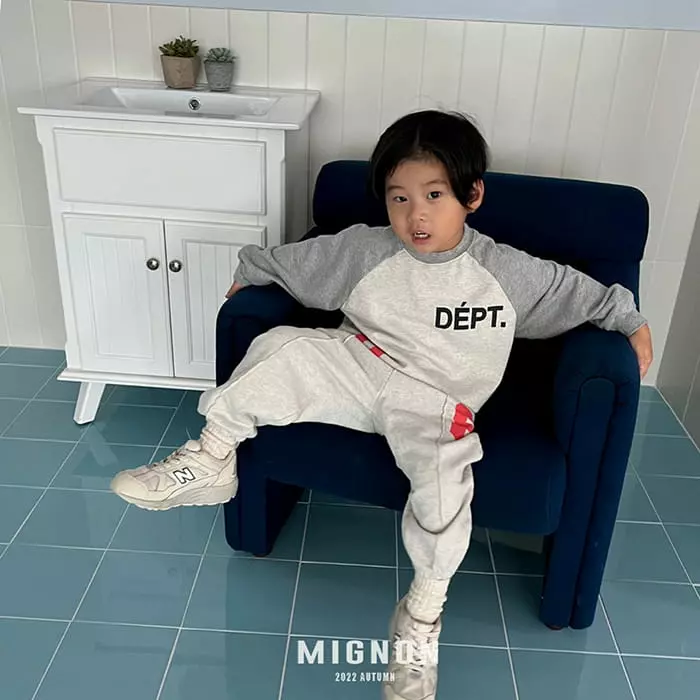 Mignon - Korean Children Fashion - #littlefashionista - Number Sweatshirt - 2