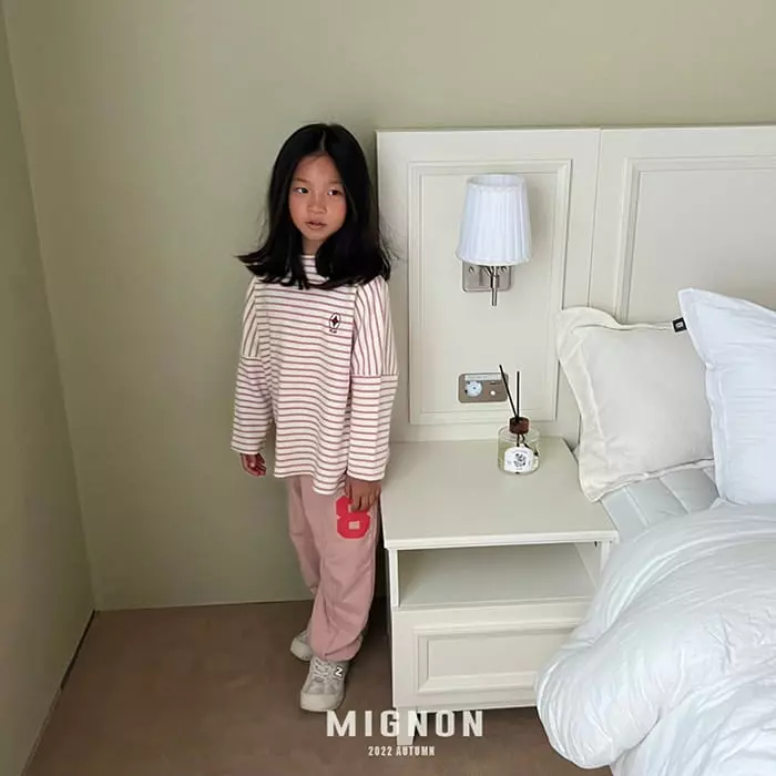 Mignon - Korean Children Fashion - #littlefashionista - Play Embrodiery Tee - 11