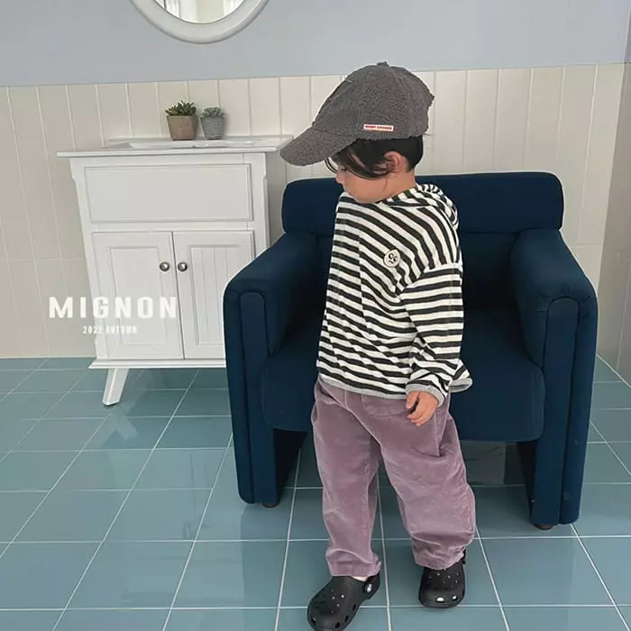 Mignon - Korean Children Fashion - #littlefashionista - Berry Pants - 8