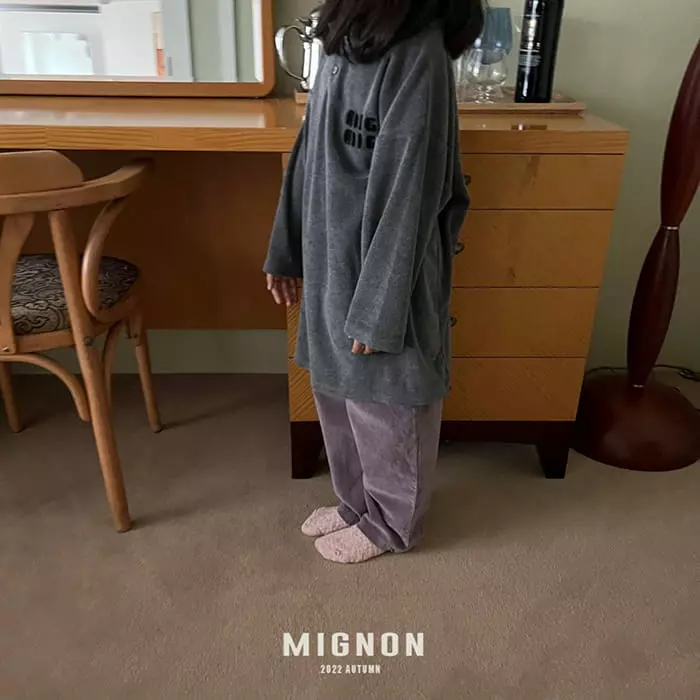 Mignon - Korean Children Fashion - #littlefashionista - Terry Tee - 7