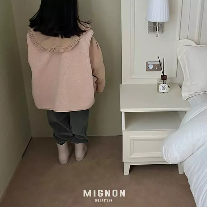 Mignon - Korean Children Fashion - #littlefashionista - Bear Vest - 6