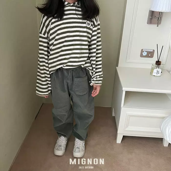 Mignon - Korean Children Fashion - #minifashionista - Berry Pants - 10