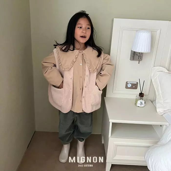 Mignon - Korean Children Fashion - #minifashionista - Bear Vest - 8