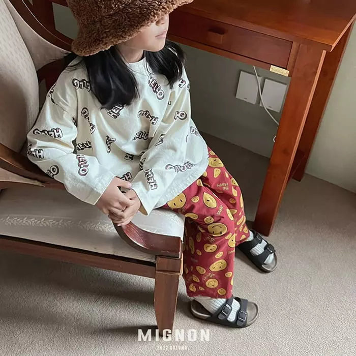 Mignon - Korean Children Fashion - #prettylittlegirls - Happy Pants - 3