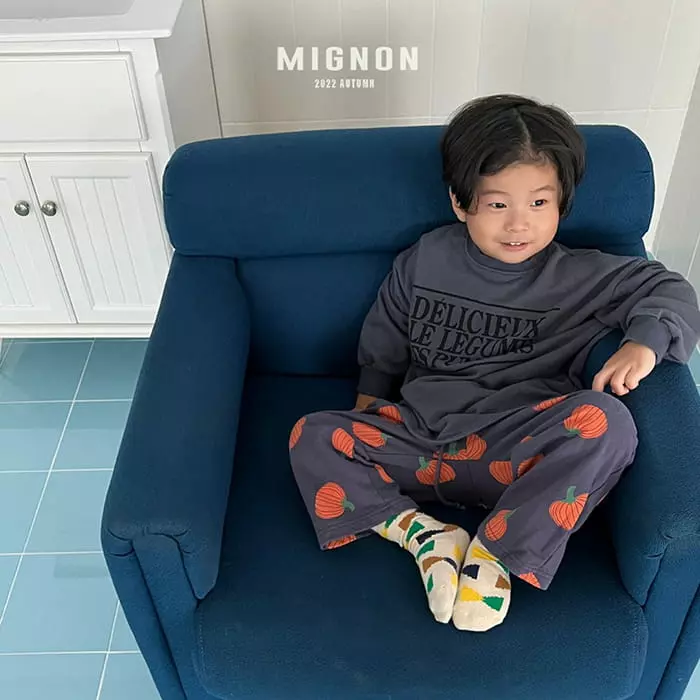 Mignon - Korean Children Fashion - #prettylittlegirls - Pumpkin Pants