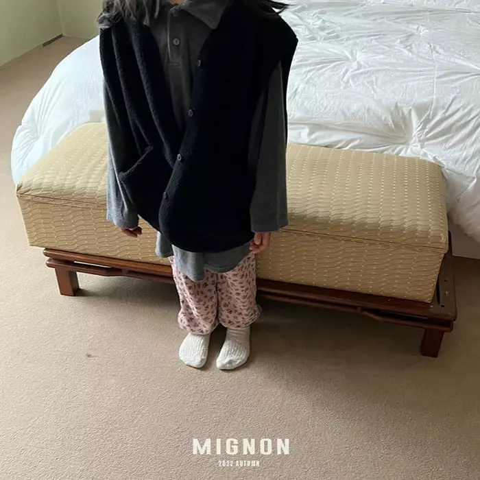 Mignon - Korean Children Fashion - #stylishchildhood - Bear Vest - 12