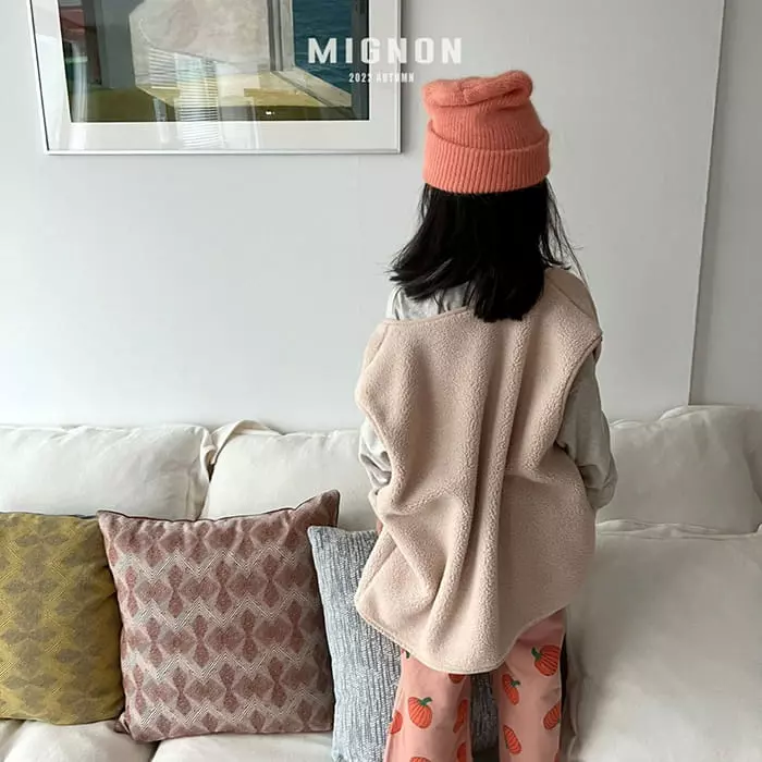Mignon - Korean Children Fashion - #todddlerfashion - Bear Vest - 10