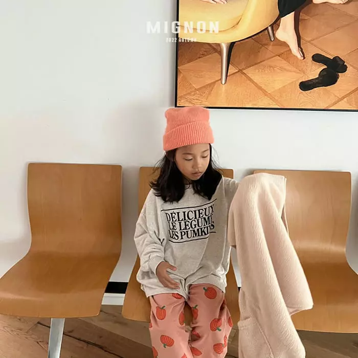 Mignon - Korean Children Fashion - #toddlerclothing - Beju Tee - 8
