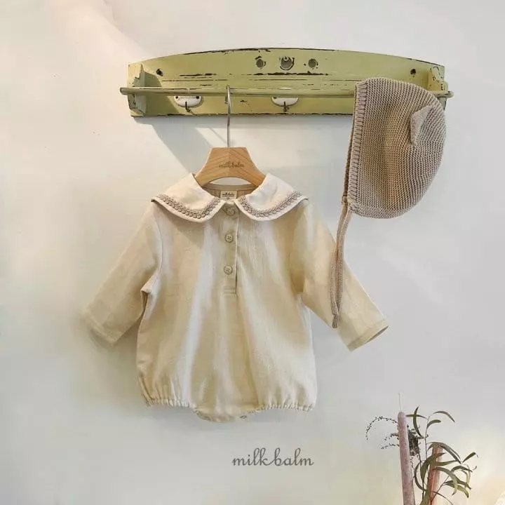 Milk Balm - Korean Baby Fashion - #babyboutique - Sailor Bodysuit - 4