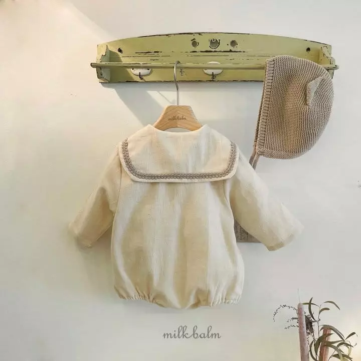 Milk Balm - Korean Baby Fashion - #babyclothing - Sailor Bodysuit - 5