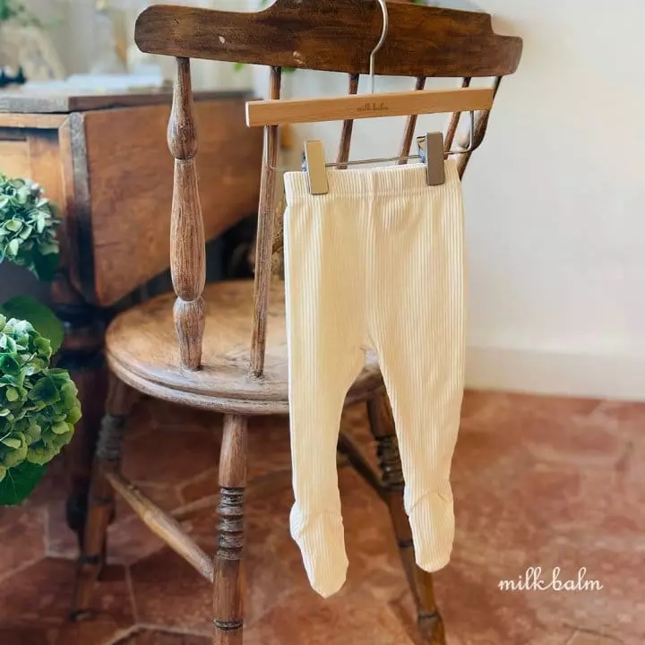 Milk Balm - Korean Baby Fashion - #babyclothing - Bonbon Foot Leggings - 3