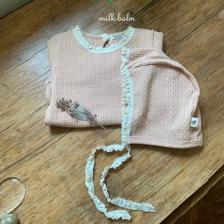 Milk Balm - Korean Baby Fashion - #babyclothing - Irin Bodysuit Set