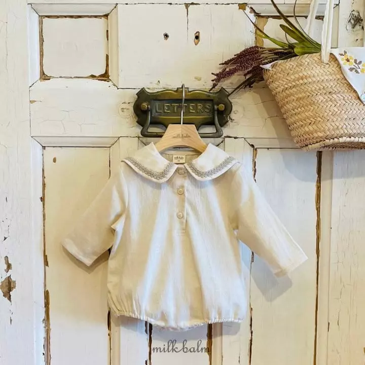 Milk Balm - Korean Baby Fashion - #babyfashion - Sailor Bodysuit - 6