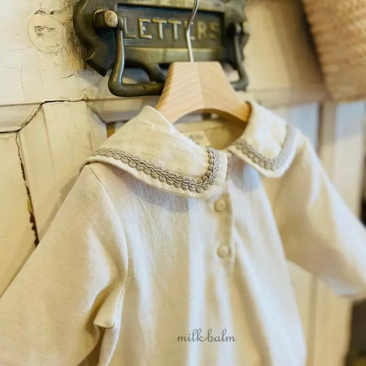 Milk Balm - Korean Baby Fashion - #babyfever - Sailor Bodysuit - 7