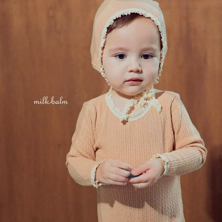 Milk Balm - Korean Baby Fashion - #babyfever - Irin Bodysuit Set - 3