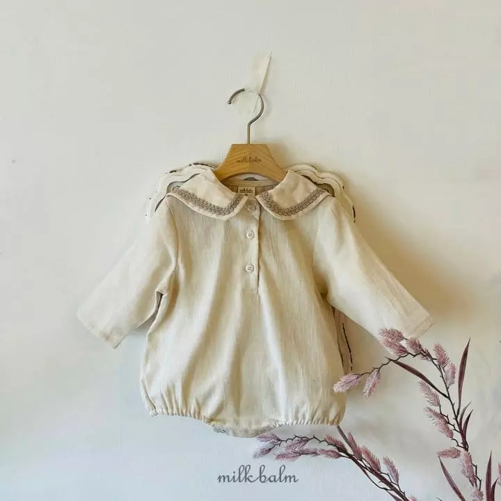 Milk Balm - Korean Baby Fashion - #babygirlfashion - Sailor Bodysuit - 8
