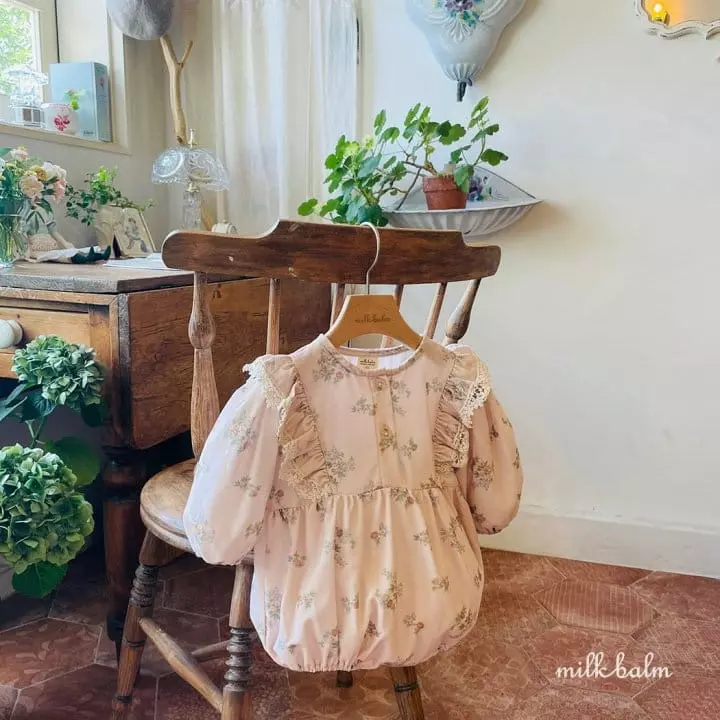 Milk Balm - Korean Baby Fashion - #babylifestyle - Floria Bodysuit - 11