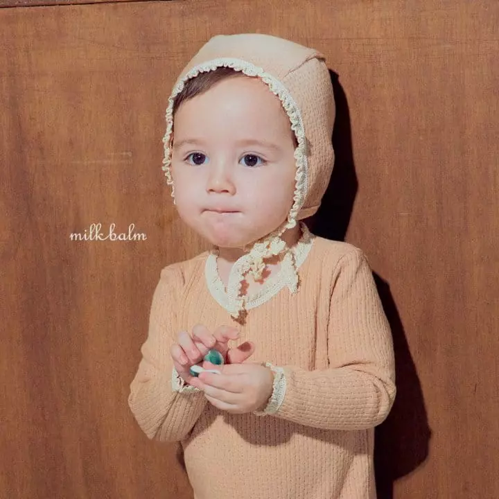Milk Balm - Korean Baby Fashion - #babylifestyle - Irin Bodysuit Set - 5