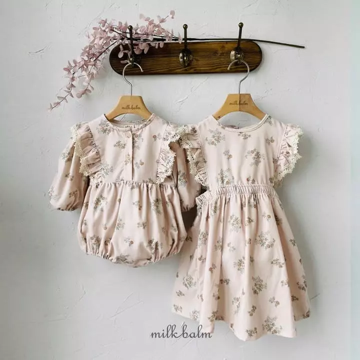 Milk Balm - Korean Baby Fashion - #babyoninstagram - Floria Bodysuit - 12
