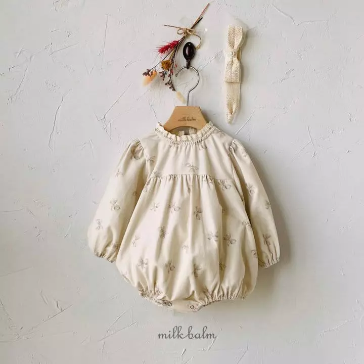 Milk Balm - Korean Baby Fashion - #babyoninstagram - Molly Bodysuit - 7