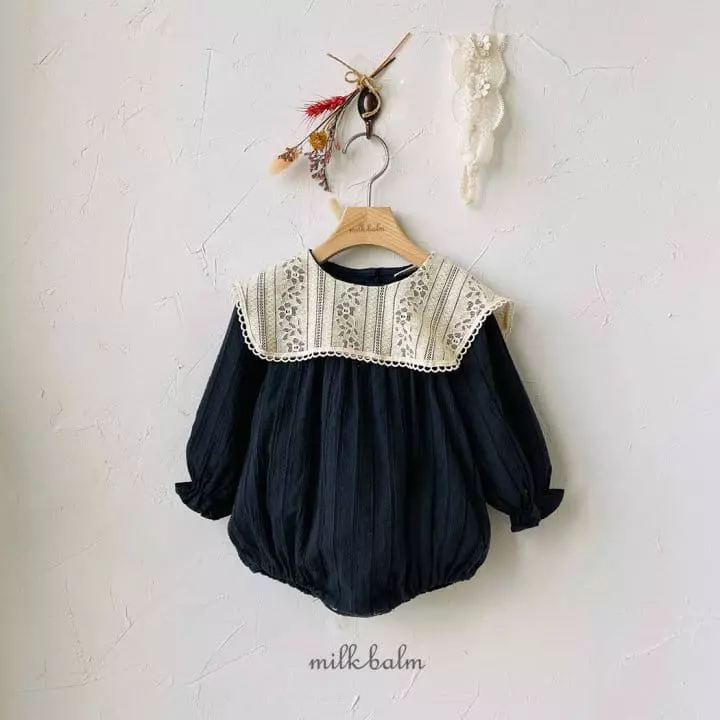 Milk Balm - Korean Baby Fashion - #babyoninstagram - Nelly Bodysuit - 3