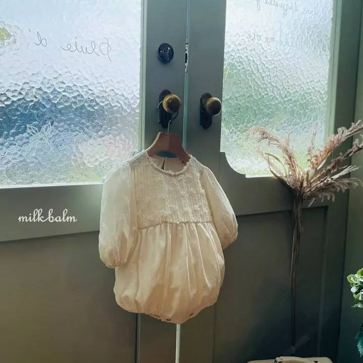 Milk Balm - Korean Baby Fashion - #babyootd - Blan Bodysuit - 10