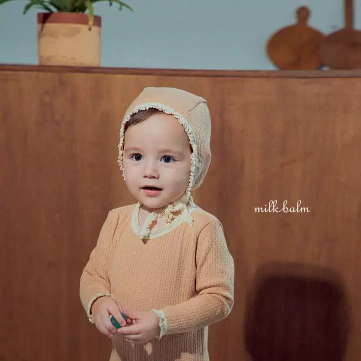 Milk Balm - Korean Baby Fashion - #babyootd - Irin Bodysuit Set - 7