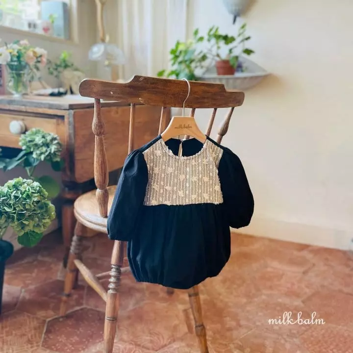 Milk Balm - Korean Baby Fashion - #babyoutfit - Blan Bodysuit - 12