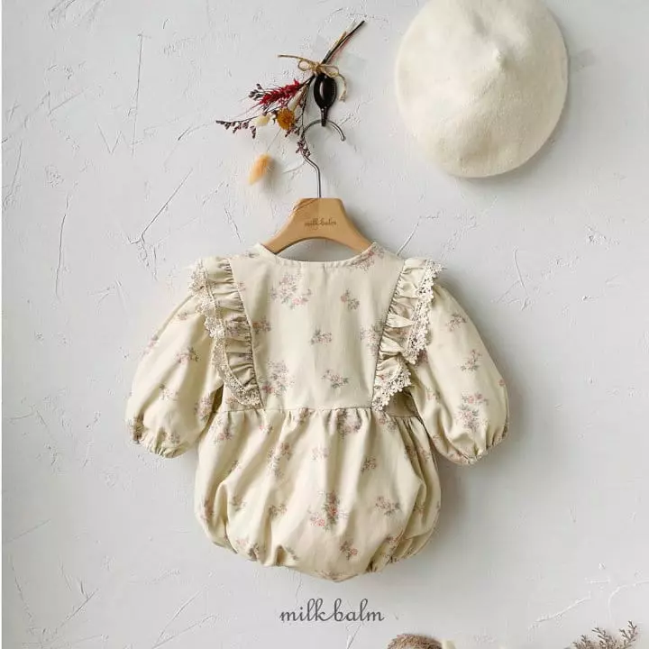 Milk Balm - Korean Baby Fashion - #babywear - Floria Bodysuit