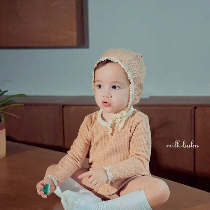 Milk Balm - Korean Baby Fashion - #onlinebabyboutique - Irin Bodysuit Set - 11