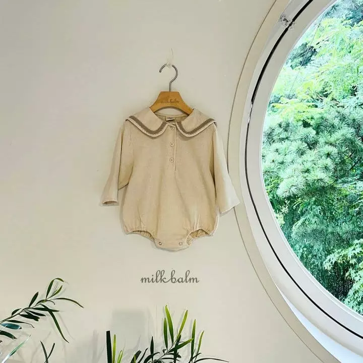 Milk Balm - Korean Baby Fashion - #smilingbaby - Sailor Bodysuit - 2