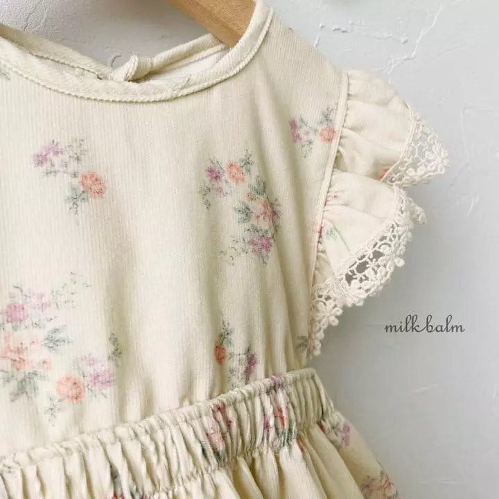 Milk Balm - Korean Children Fashion - #childofig - Floria One-piece - 7