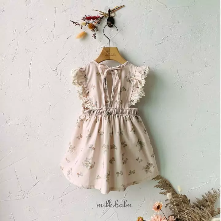 Milk Balm - Korean Children Fashion - #designkidswear - Floria One-piece - 9