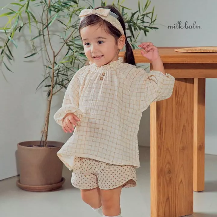 Milk Balm - Korean Children Fashion - #littlefashionista - Cate Blouse