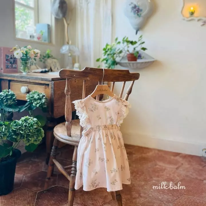 Milk Balm - Korean Children Fashion - #magicofchildhood - Floria One-piece