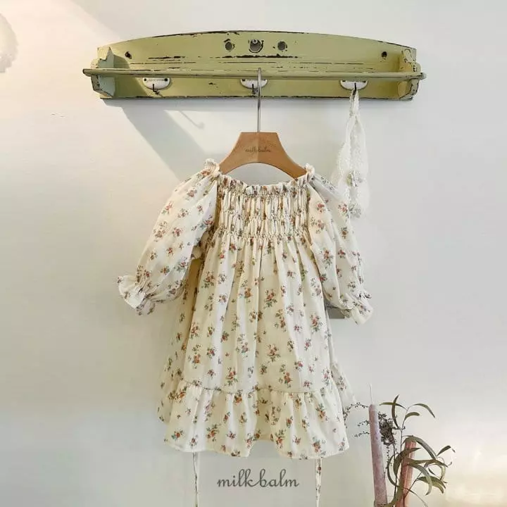 Milk Balm - Korean Children Fashion - #magicofchildhood - Lucy Smocked One-piece - 10