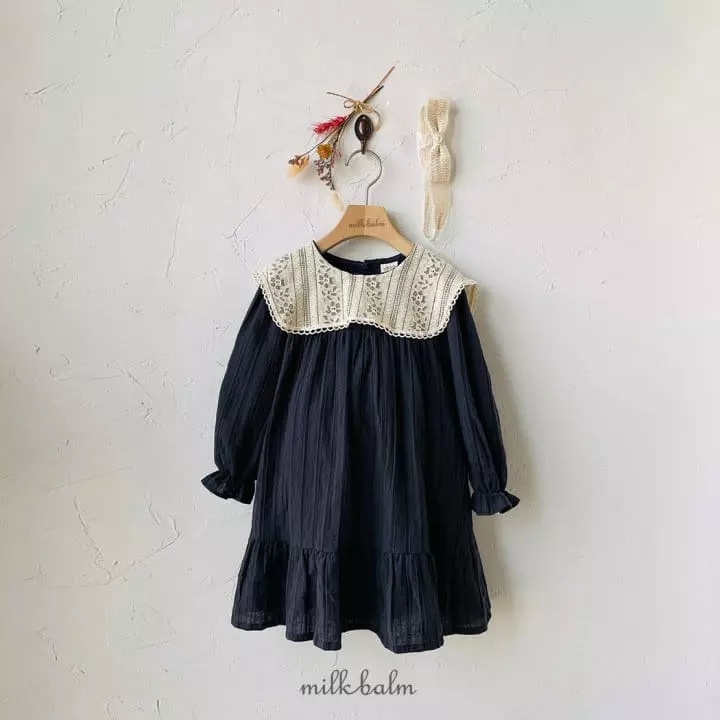 Milk Balm - Korean Children Fashion - #magicofchildhood - Nelly One-piece - 8