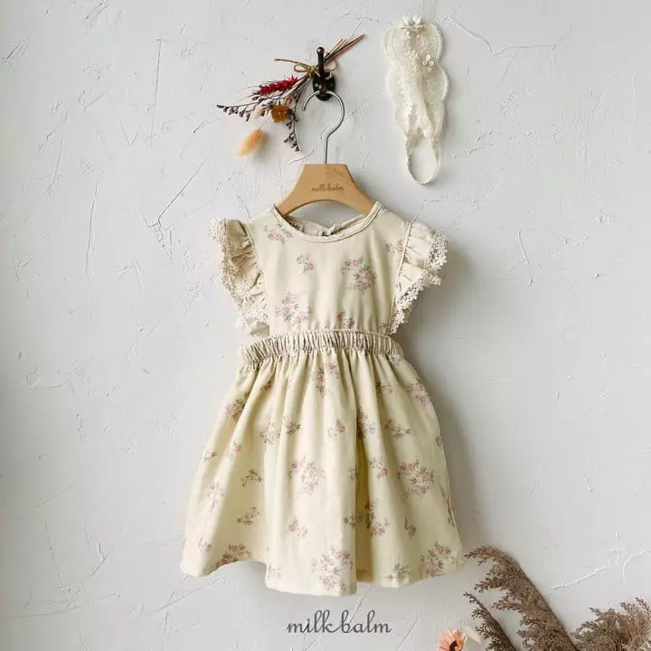 Milk Balm - Korean Children Fashion - #minifashionista - Floria One-piece - 2