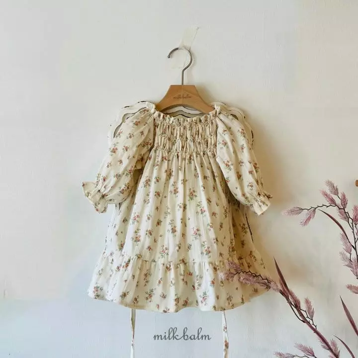 Milk Balm - Korean Children Fashion - #minifashionista - Lucy Smocked One-piece - 11